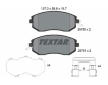 Souprava brzd, koutocova brzda TEXTAR 2576001-1395-00