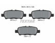 Souprava brzd, koutocova brzda TEXTAR 2577801-2371-00