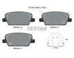 Souprava brzd, koutocova brzda TEXTAR 2614201-3475-00
