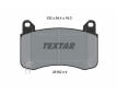 Souprava brzd, koutocova brzda TEXTAR 2615201-3519-00