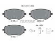 Souprava brzd, koutocova brzda TEXTAR 2618801-2415-00