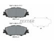 Souprava brzd, koutocova brzda TEXTAR 2621701-3411-00