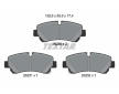 Souprava brzd, koutocova brzda TEXTAR 2623001-3515-00