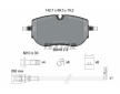 Souprava brzd, koutocova brzda TEXTAR 2641601-3374-00