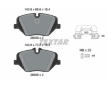 Souprava brzd, koutocova brzda TEXTAR 2669501-3472-02