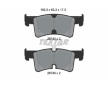 Souprava brzd, koutocova brzda TEXTAR 2674401-3452-00