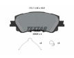 Sada bŕzd, Kotúčová brzda TEXTAR 2680601-3523-00