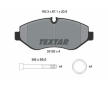 Souprava brzd, koutocova brzda TEXTAR 2919209-1234-00