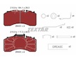 Sada brzdových destiček, kotoučová brzda TEXTAR 2940301