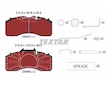 Sada brzdových destiček, kotoučová brzda TEXTAR 2940501