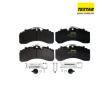 Sada brzdových platničiek kotúčovej brzdy TEXTAR 2952201