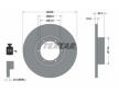 Souprava brzd, koutocova brzda TEXTAR 2090506-0092-00
