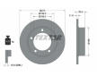 Souprava brzd, koutocova brzda TEXTAR 2066001-0199-00