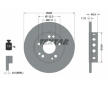 Souprava brzd, koutocova brzda TEXTAR 2105503-0274-00