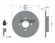 Souprava brzd, koutocova brzda TEXTAR 2090506-0298-00