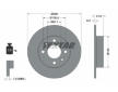 Souprava brzd, koutocova brzda TEXTAR 2146304-0360-00