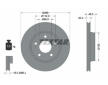 Souprava brzd, koutocova brzda TEXTAR 2114401-0371-00
