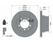 Souprava brzd, koutocova brzda TEXTAR 2087702-0524-00