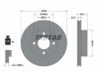 Souprava brzd, koutocova brzda TEXTAR 2066921-0542-00