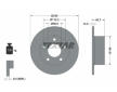 Souprava brzd, koutocova brzda TEXTAR 2355401-0575-00