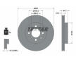 Souprava brzd, koutocova brzda TEXTAR 2497901-0609-00