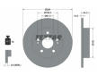 Souprava brzd, koutocova brzda TEXTAR 2355406-0653-00