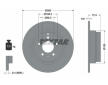 Souprava brzd, koutocova brzda TEXTAR 2075506-0668-00