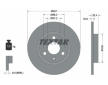 Souprava brzd, koutocova brzda TEXTAR 2090603-0673-00