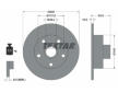 Souprava brzd, koutocova brzda TEXTAR 2355402-0721-00