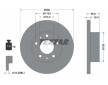 Souprava brzd, koutocova brzda TEXTAR 2179701-0737-00