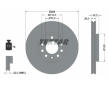Souprava brzd, koutocova brzda TEXTAR 2311502-0756-01