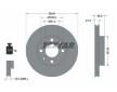 Souprava brzd, koutocova brzda TEXTAR 2169701-0778-00