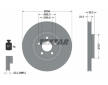 Souprava brzd, koutocova brzda TEXTAR 2192901-0832-00