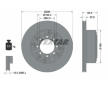 Souprava brzd, koutocova brzda TEXTAR 2912112-0896-00