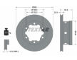 Souprava brzd, koutocova brzda TEXTAR 2915301-0898-00
