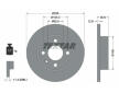 Souprava brzd, koutocova brzda TEXTAR 2166201-0902-00