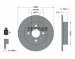 Souprava brzd, koutocova brzda TEXTAR 2341703-0920-00
