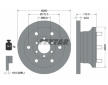 Souprava brzd, koutocova brzda TEXTAR 2912112-0951-00