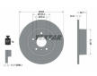 Souprava brzd, koutocova brzda TEXTAR 2345801-0952-00