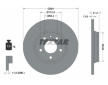 Souprava brzd, koutocova brzda TEXTAR 2344605-0981-00