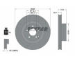 Souprava brzd, koutocova brzda TEXTAR 2327102-0992-00