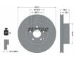 Souprava brzd, koutocova brzda TEXTAR 2374502-0993-00
