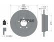 Souprava brzd, koutocova brzda TEXTAR 2307602-1007-00