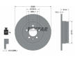 Souprava brzd, koutocova brzda TEXTAR 2193402-1035-00