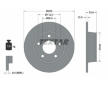 Souprava brzd, koutocova brzda TEXTAR 2355402-1041-00