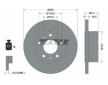 Souprava brzd, koutocova brzda TEXTAR 2912303-1047-00