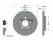 Souprava brzd, koutocova brzda TEXTAR 2186602-1068-00