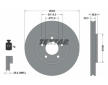 Souprava brzd, koutocova brzda TEXTAR 2304301-1082-00