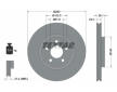 Souprava brzd, koutocova brzda TEXTAR 2353202-1085-00