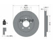 Souprava brzd, koutocova brzda TEXTAR 2304301-1087-00